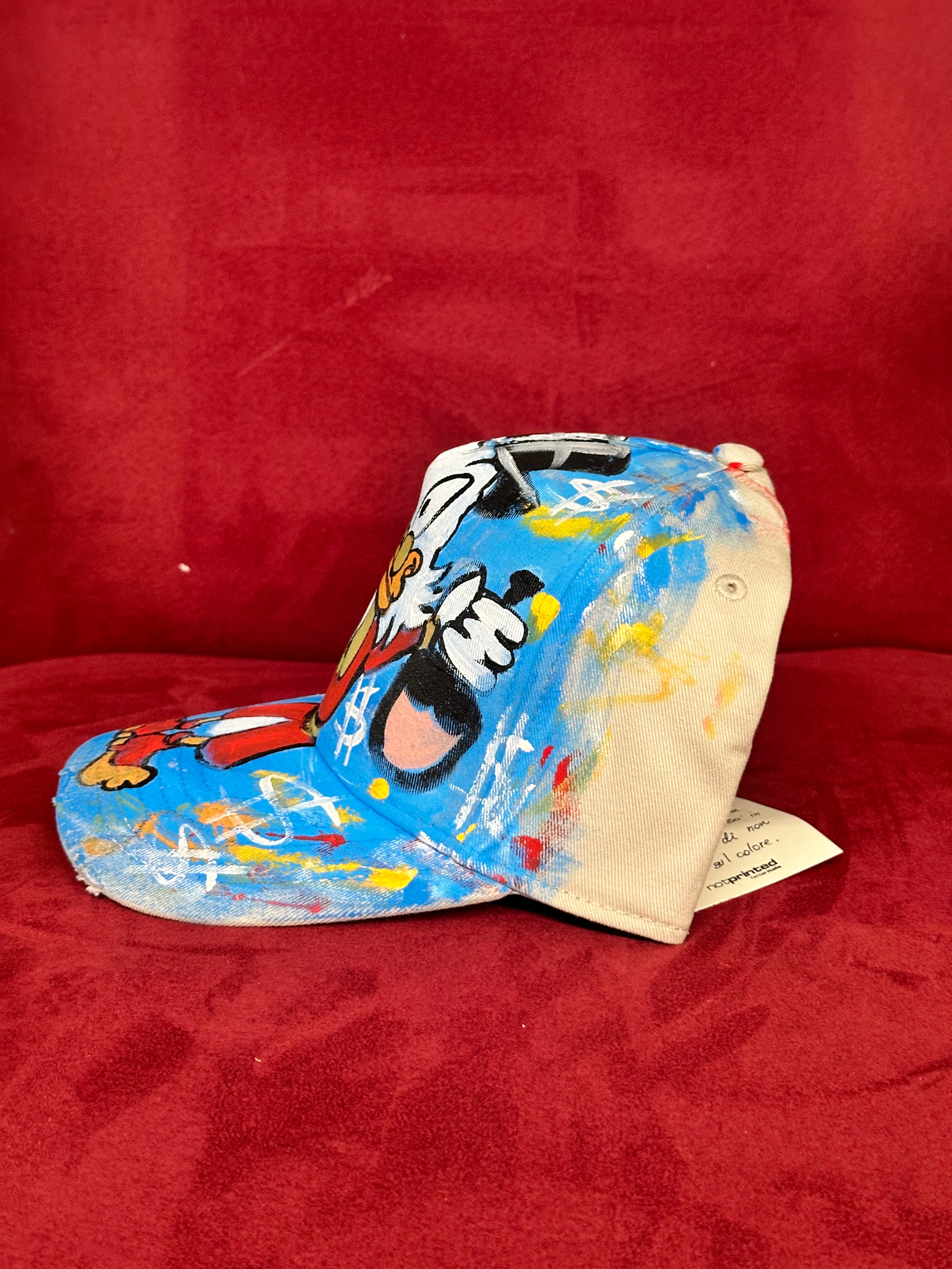 Cappellino disegnato a mano - Zio Paperone