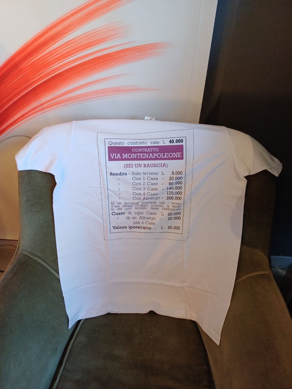 T-Shirt Monopoli | Zona Montenapoleone