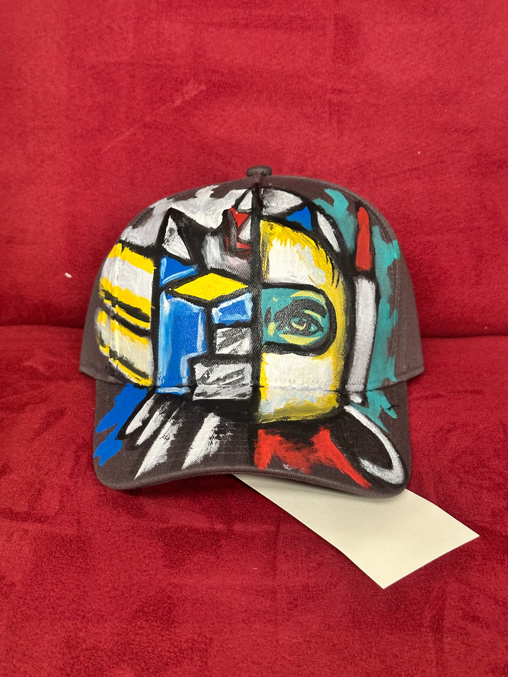 Cappellino dipinto a mano - Goldrake e Actarus