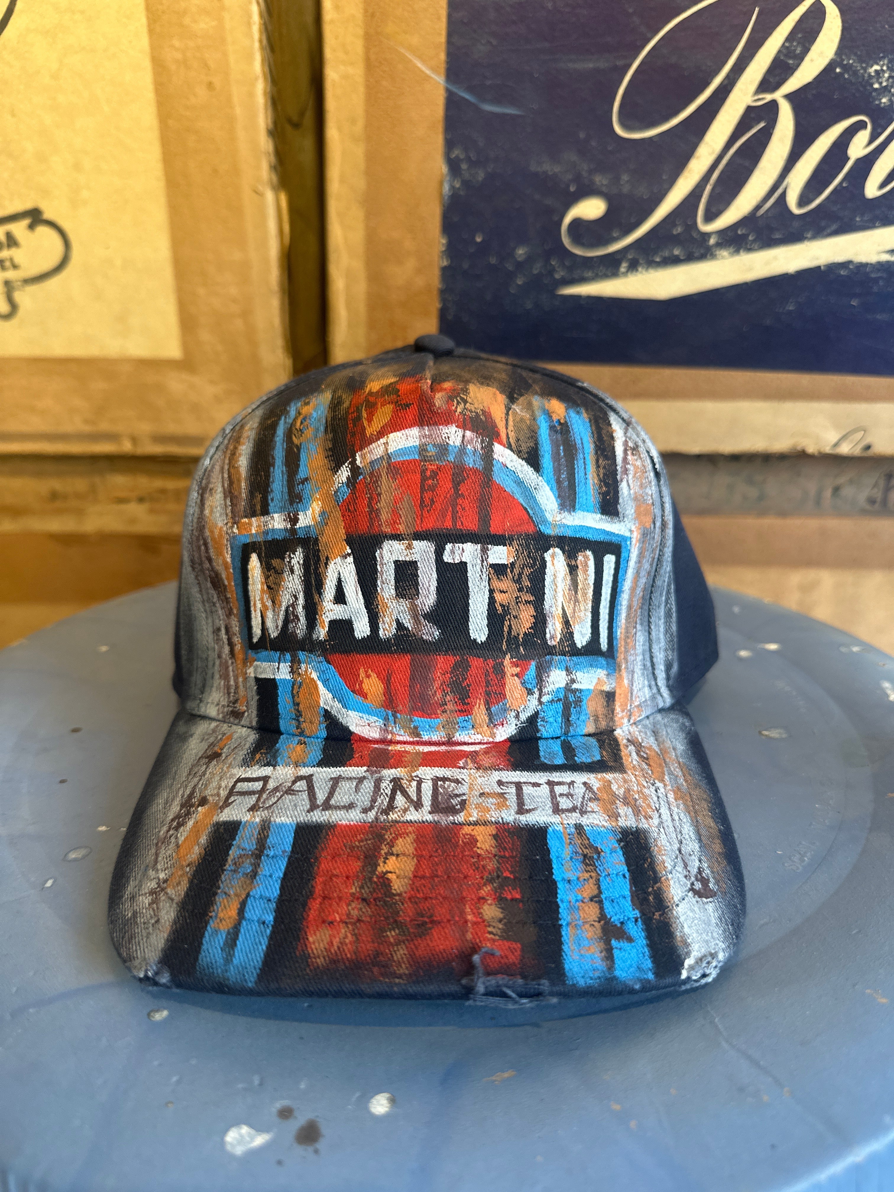 Cappellino disegnato a mano - Martini