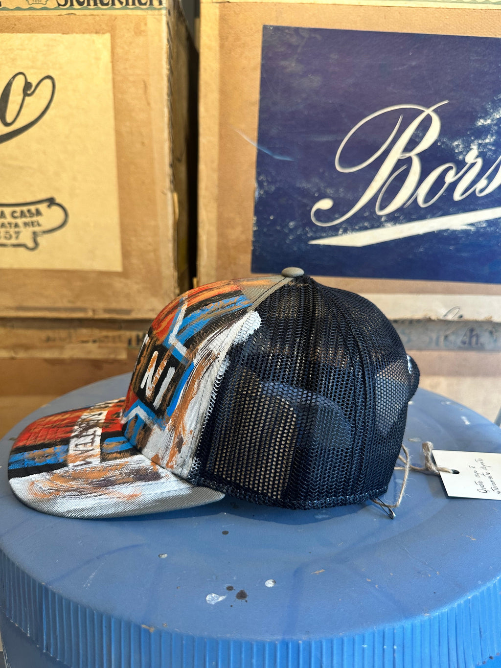 Cappellino disegnato a mano - Martini