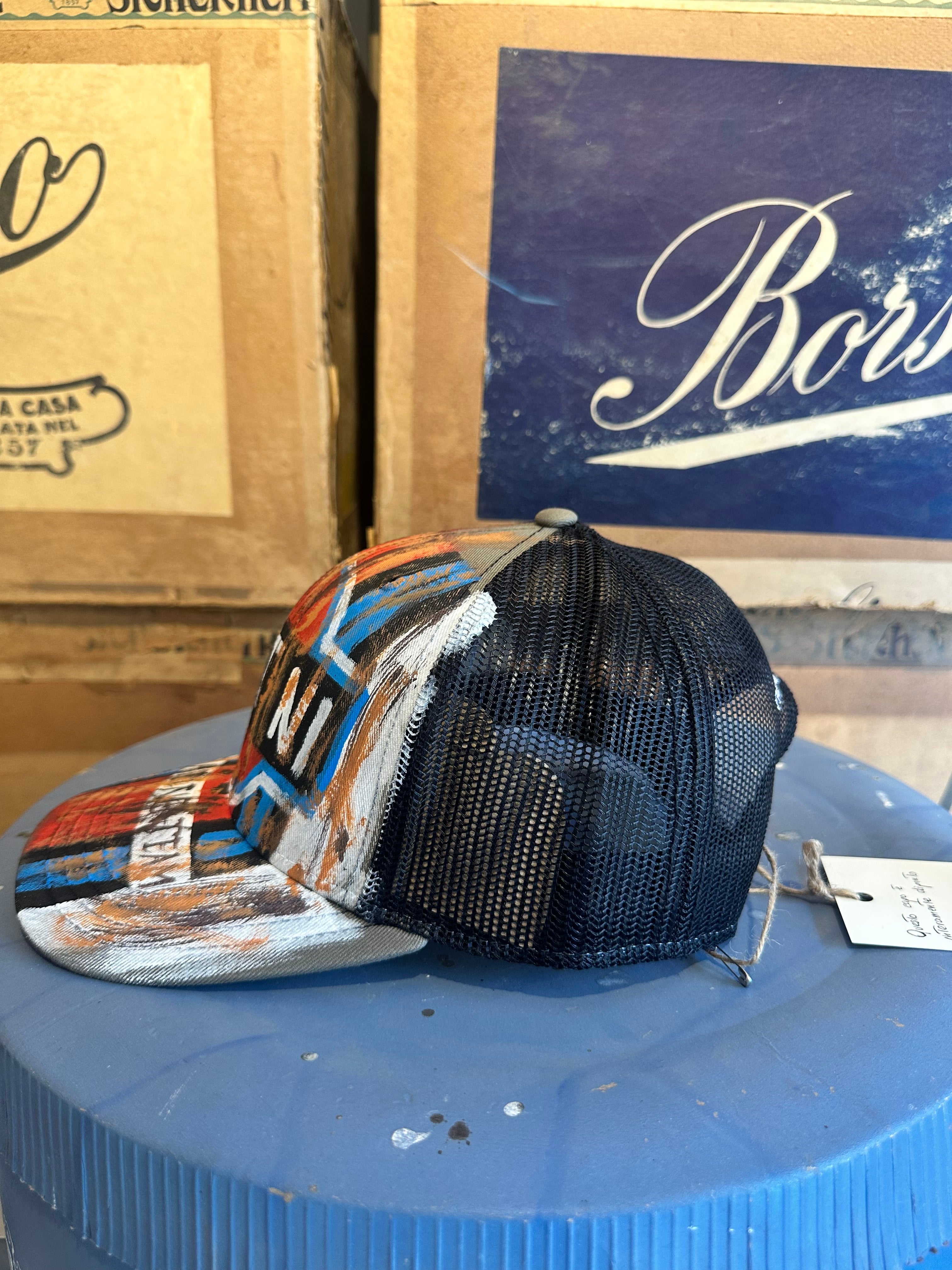 Cappellino disegnato a mano - Martini