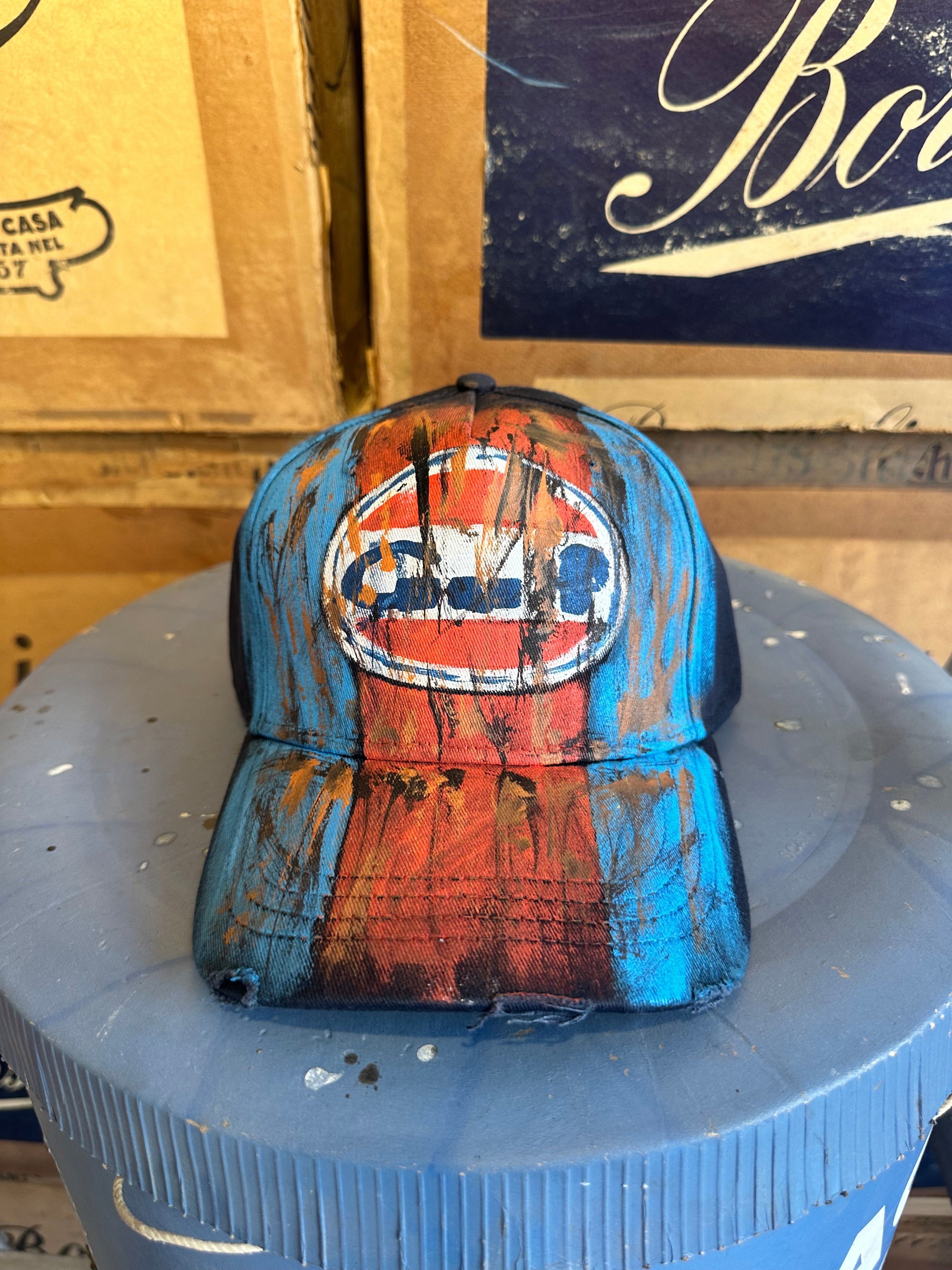 Cappellino disegnato a mano - Gulf