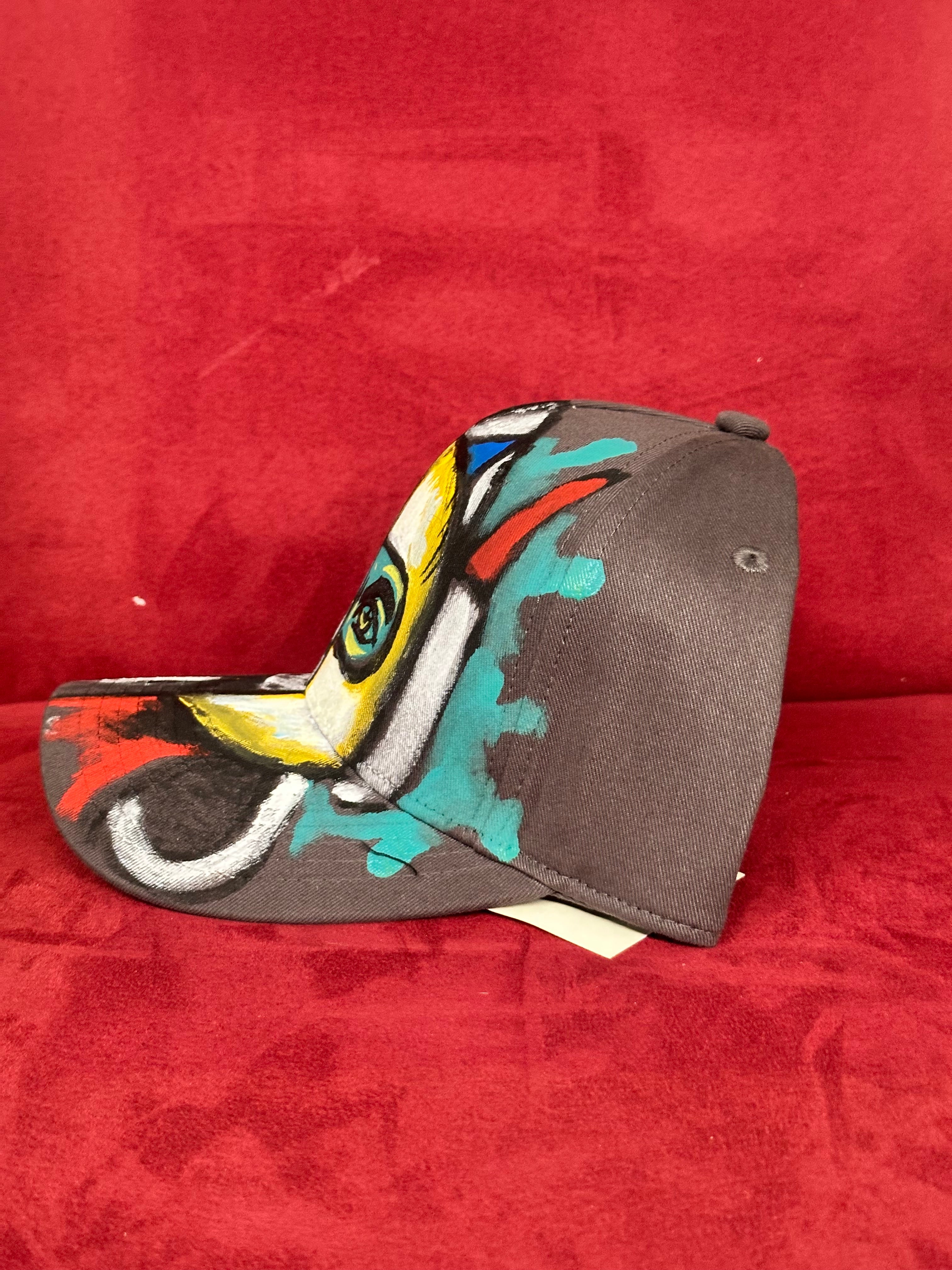 Cappellino dipinto a mano - Goldrake e Actarus